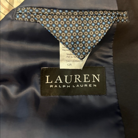 Ralph Lauren Navy Replen suit size 12 - Picture 2 of 7